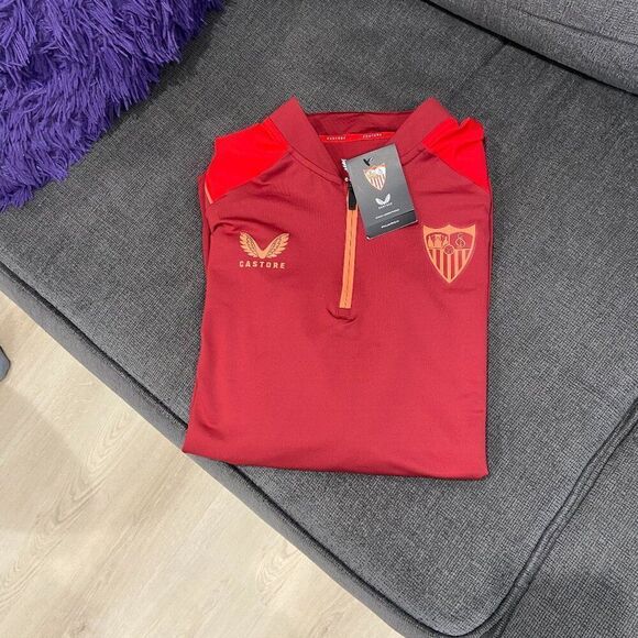 NWT - Castore Sevilla FC Quarterzip - Picture 1 of 9